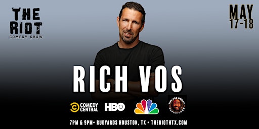 Imagem principal de Rich Vos (Comedy Central, HBO, NBC) Headlines The Riot Comedy Club