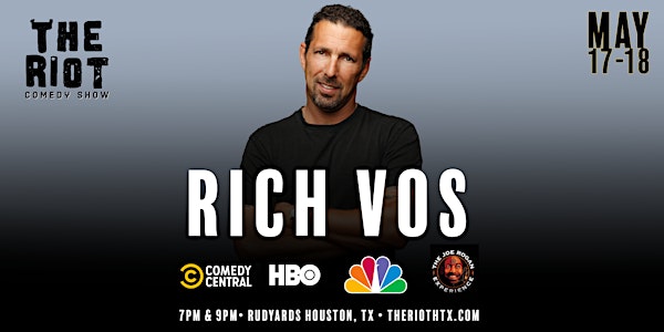Rich Vos (Comedy Central, HBO, NBC) Headlines The Riot Comedy Club