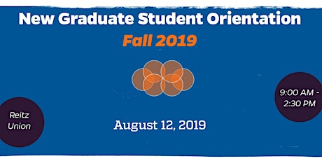 UF Fall 2019 New Graduate Student Orientation primary image