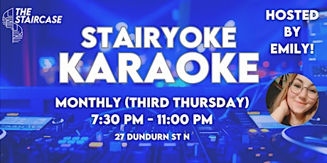 Stairyoke Karaoke!!