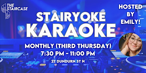 Imagem principal do evento Stairyoke Karaoke!!