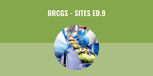 Imagen principal de BRCGS - Sites Ed. 9