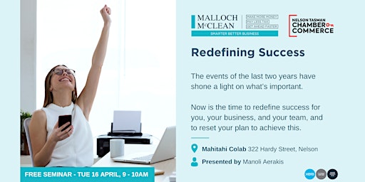 Imagem principal do evento Redefining success in your business