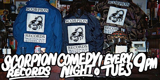 Imagem principal do evento Scorpion Records - Stand Up Comedy Night