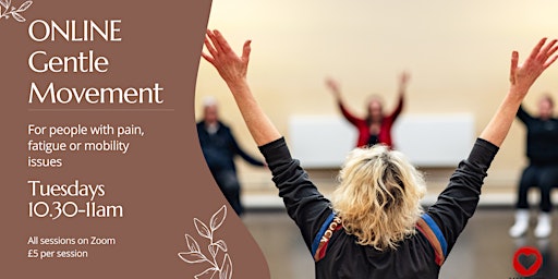 Hauptbild für ONLINE Gentle Movement Sessions with Dr Mel Brierley