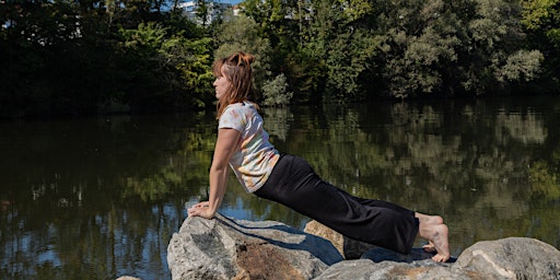 Hauptbild für Konstenloses Live Hatha Flow Yoga & Infoabend Präventionskurs