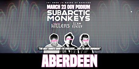 Primaire afbeelding van Arctic Monkeys Tribute Band - Aberdeen - March 23rd 2024