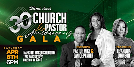 Fallbrook's 30th Church & Pastoral Appreciation Gala
