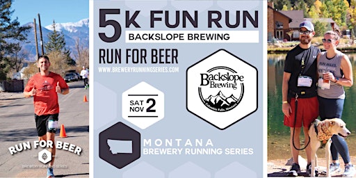 5k Beer Run x Backslope Brewing | 2024 Montana Brewery Running Series primary image