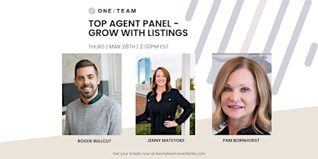 Top Agent Panel: Grow With Listings