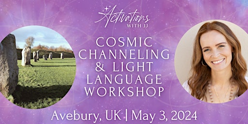 Imagem principal do evento Cosmic Channeling & Light Language Workshop | Activations with JJ