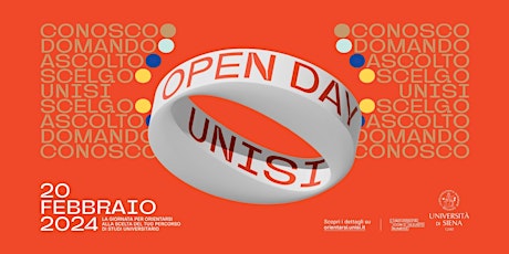Open Day 2024. DISPOC. Arezzo. 11.30 - 13.00 primary image