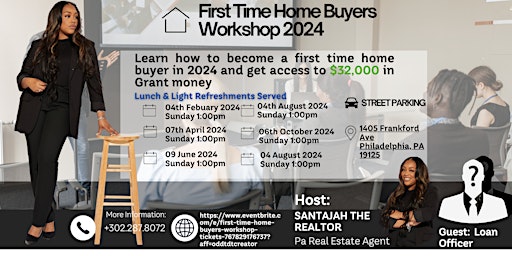 Imagem principal do evento First Time Home Buyers Workshop
