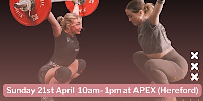 Imagem principal do evento Strong Girl Weightlifting Workshop @ APEX