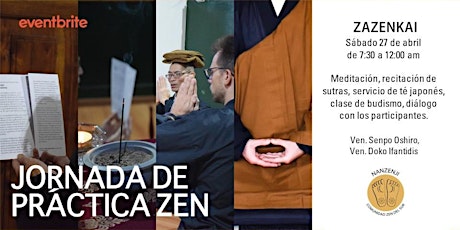 Zazenkai: Jornada de practica-estudio zen. Abril - Dojo Paternal