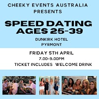 Immagine principale di Sydney CBD speed dating by Cheeky Events Australia for ages 25-39 