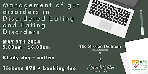 Hauptbild für Management of gut disorders in Disordered Eating and Eating Disorders