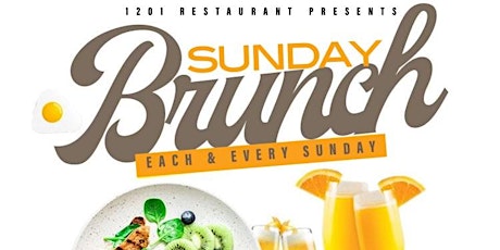 Sunday Brunch @1201 Restaurant