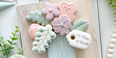 Imagem principal de 6pm: Mother's Day Bouquet Sugar Cookie Decorating Class