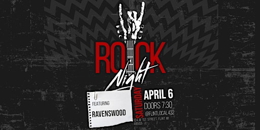 Hauptbild für Rock Night: Featuring Ravenswood & The Pointless Painters Club