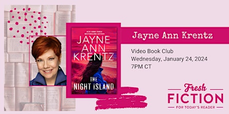 Video Book Club with Jayne Ann Krentz primary image