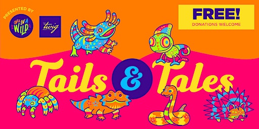 Hauptbild für Tails & Tales - Animal Encounter & Book Reading