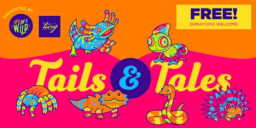 Primaire afbeelding van Tails & Tales - Animal Encounter & Book Reading