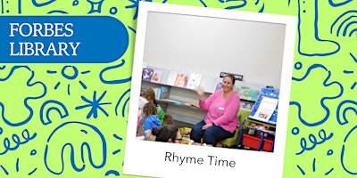 Imagem principal do evento Forbes Library Birth to Kinder Rhyme Time