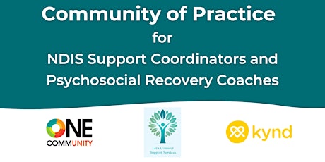 Image principale de NDIS Community of Practice for Support Coordinators and Recovery Coaches