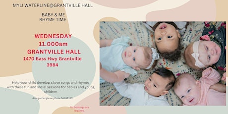 Baby & Me with  Waterline Library @Grantville Hall