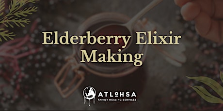 Elderberry Elixir Making