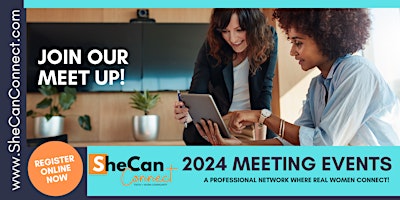 Imagem principal do evento #SheCan Connect Networking Meet Up