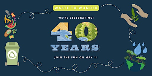 Image principale de Waste to Wonder - Solana Center's 40th Anniversary Celebration