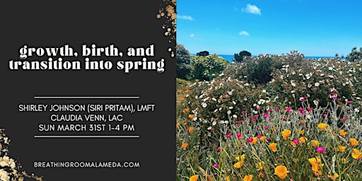 Imagem principal do evento Growth, Birth, and Transition into Spring