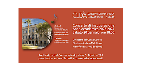 Hauptbild für Concerto di inaugurazione A.A. 2023/2024