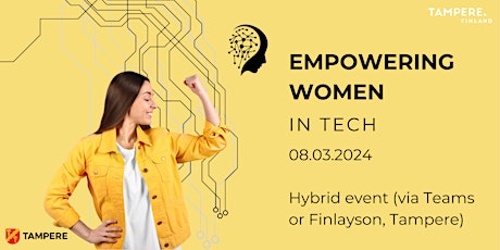 Immagine principale di Empowering Women in Tech (Hybrid event) 