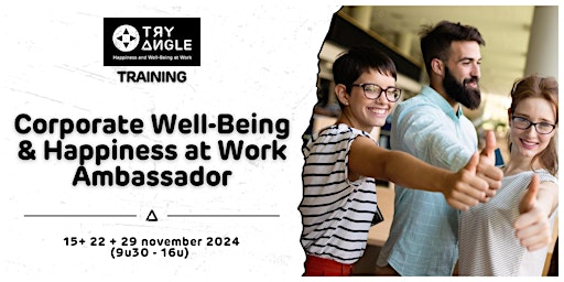 Imagem principal do evento Corporate Well-Being and Happiness at Work Ambassador