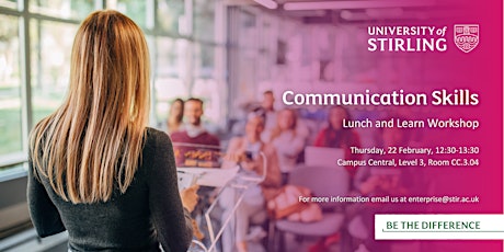 Communication Skills (Lunch & Learn workshop) primary image