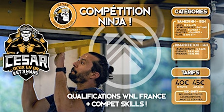 Imagen principal de César  Deux en un / Qualif Finale Championnat de France WNL + Skills