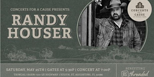 Imagem principal do evento Concerts for a Cause featuring Randy Houser