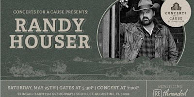 Imagen principal de Concerts for a Cause featuring Randy Houser