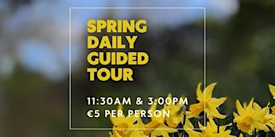 Spring Daily Guided Tour primary image