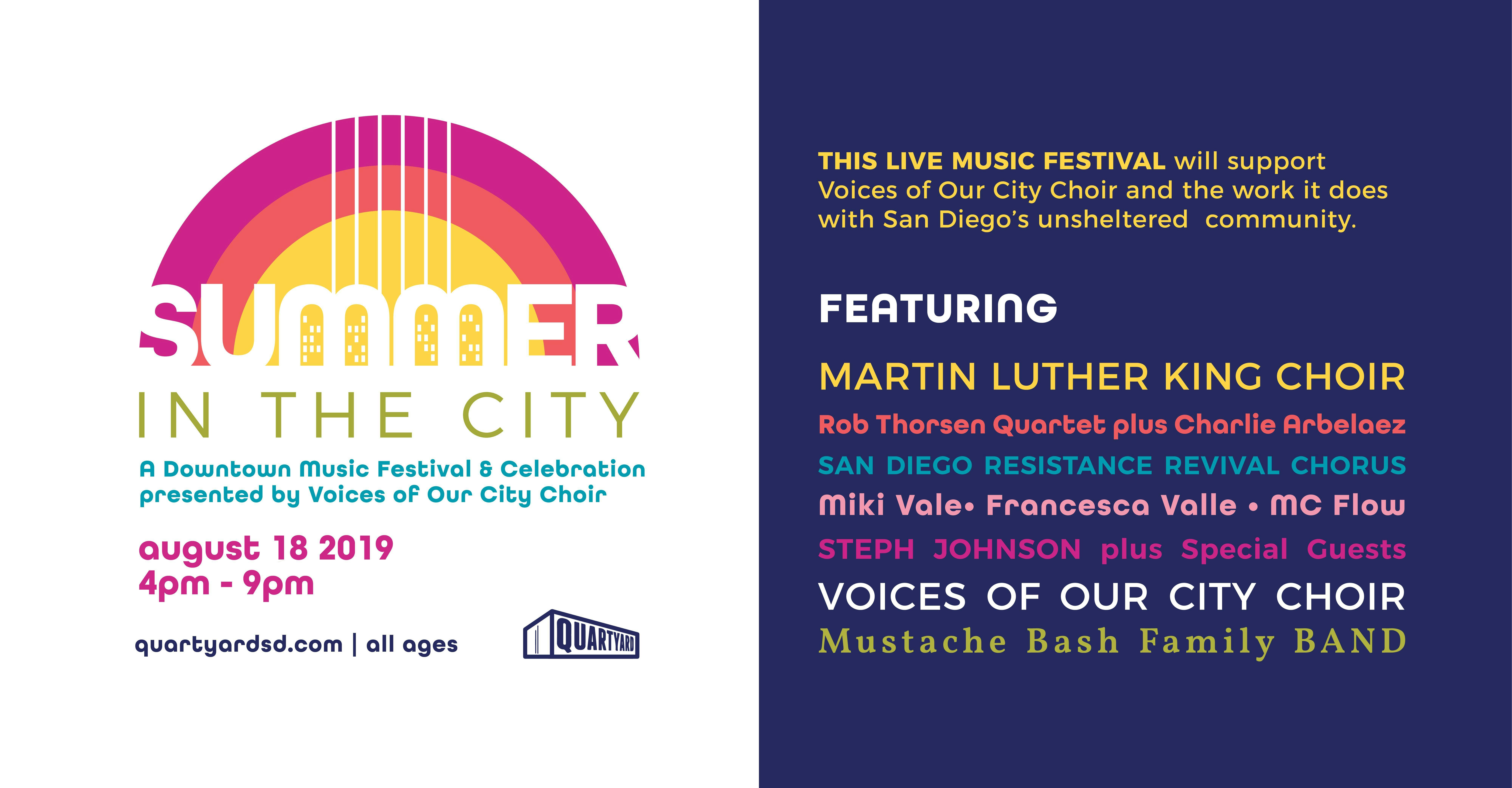 Summer in the City - A Downtown Music Festival & Celebration