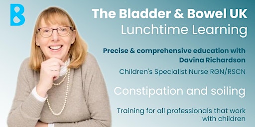 Constipation and soiling -  training for all professionals primary image