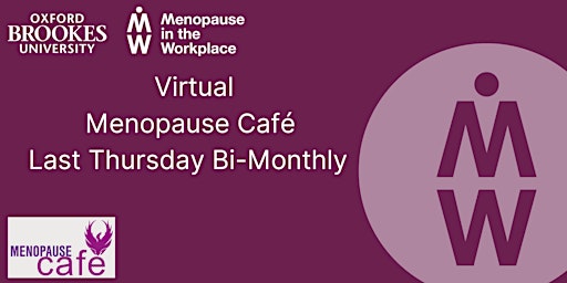 Primaire afbeelding van MENOPAUSE CAFE ONLINE, OXFORD BROOKES UNIVERSITY, UK
