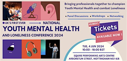Imagem principal de National Youth Mental Health & Loneliness Conference 2024