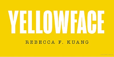 Imagen principal de Book Club - Tuesday - Yellowface by R.F. Kuang