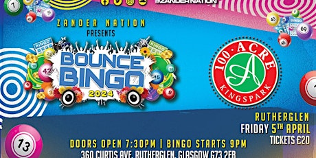 Bounce Bingo With Zander Nation