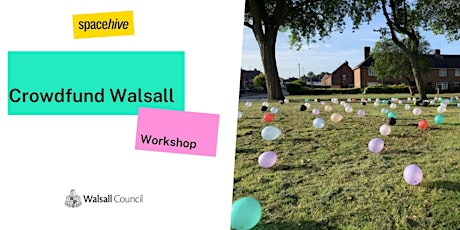 Crowdfund Walsall- Project Creator Workshop primary image