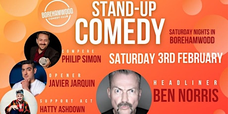 Imagen principal de Borehamwood Comedy Club- Stand Up Comedy Night